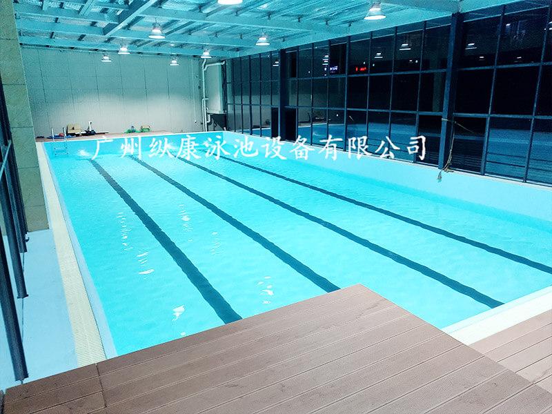 室內鋼結構拆裝式恒溫泳池 （廣東/中山）
